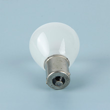 Mini glass bulb with metal base